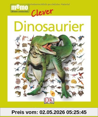 memo clever Das schlaue Taschenlexikon: Dinosaurier