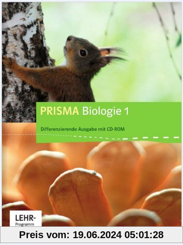 Prisma Biologie. Ausgabe für Nordrhein-Westfalen - Differenzierende Ausgabe / Schülerbuch mit Schüler-CD-ROM 5./6. Schul