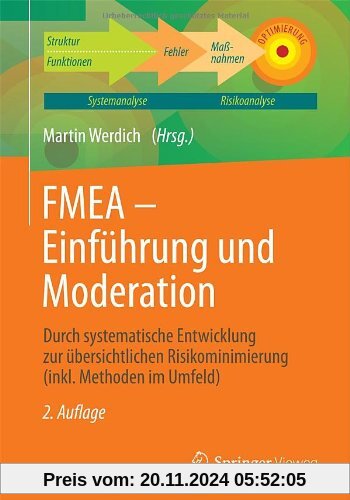 FMEA - Einführung und Moderation: Durch systematische Entwicklung zur übersichtlichen Risikominimierung (inkl. Methoden 