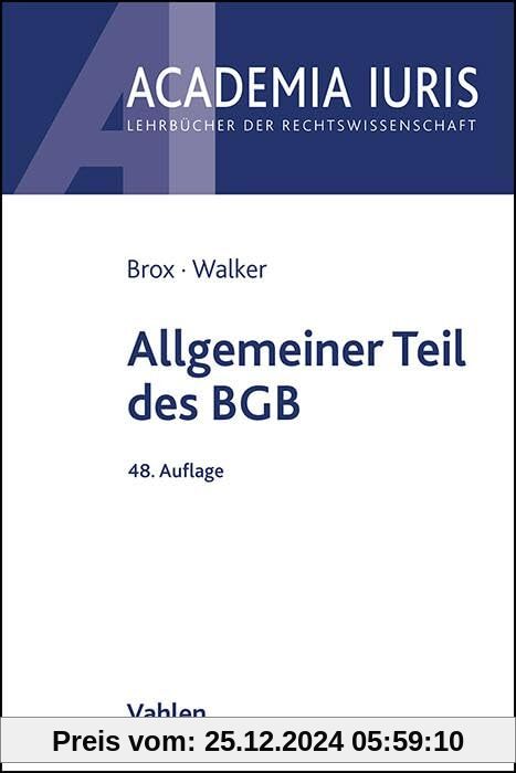 Allgemeiner Teil des BGB (Academia Iuris)