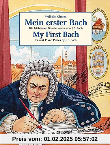 Mein erster Bach: Die leichtesten Klavierwerke von J.S. Bach. Klavier. (Easy Composer Series)