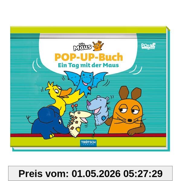 Trötsch Die Maus Pop-up-Buch: Entdeckerbuch Beschäftigungsbuch