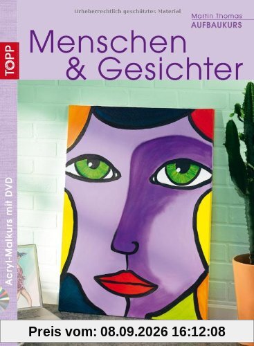Aufbaukurs Menschen & Gesichter: Acryl-Malkurs mit Martin Thomas 8