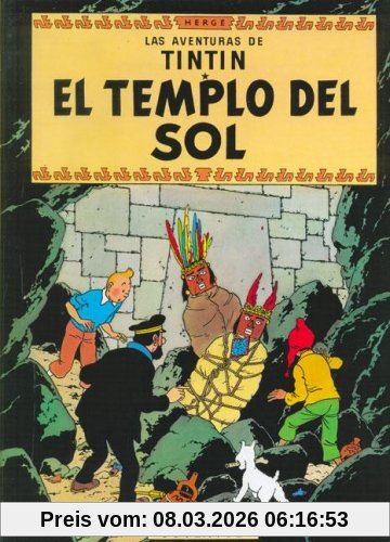 Herge-Tintin Cartone Iii Tintín, El Templo Del Sol (Las Aventuras De Tintin Cartone)