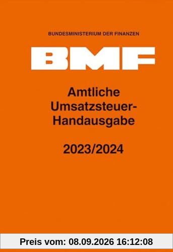 Amtliche Umsatzsteuer-Handausgabe 2023/2024