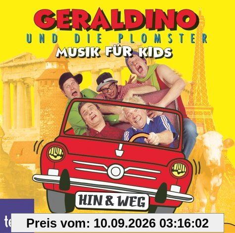 Geraldino und die Plomster. Hin & Weg. CD . Musik für Kids