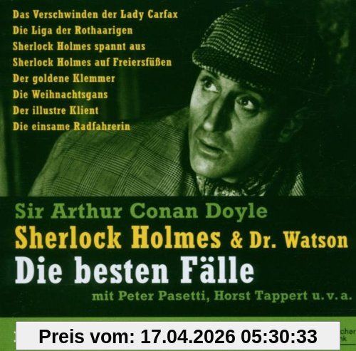 Sherlock Holmes & Dr. Watson. Die besten Fälle. 5 CDs. 8 Kriminalhörspiele