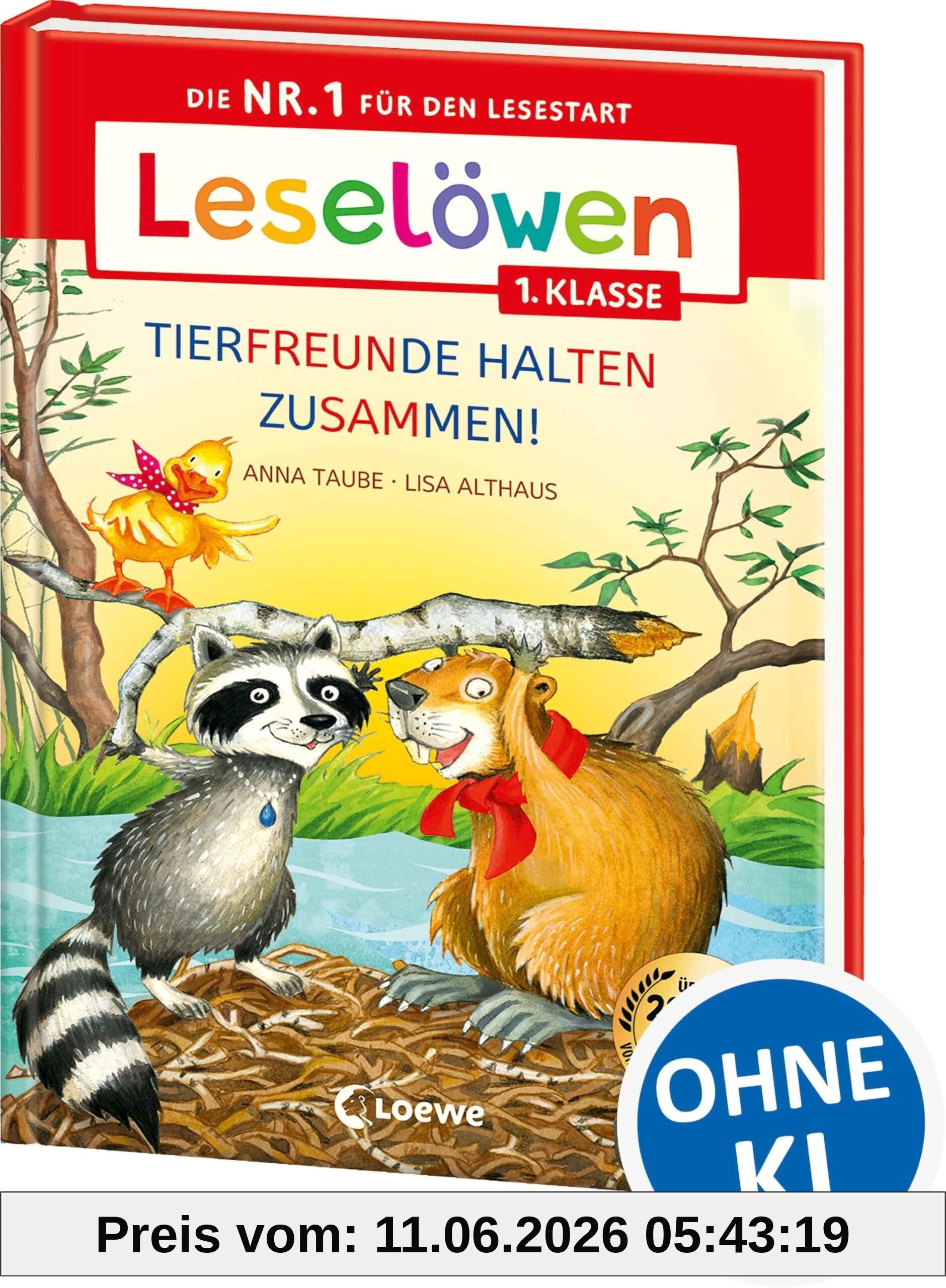 Leselöwen 1. Klasse - Tierfreunde halten zusammen!