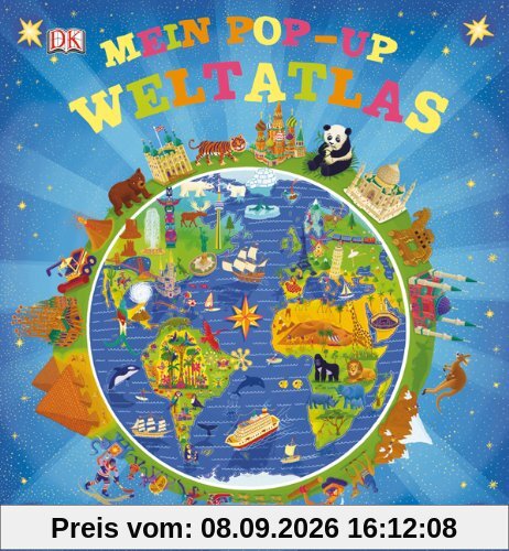 Mein Pop-up-Weltatlas: mit Pop-ups, Klappen und Drehscheiben