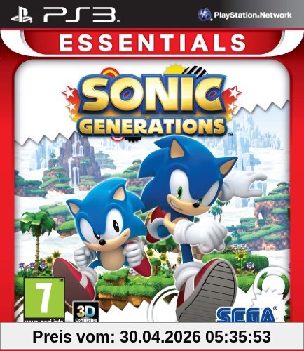 Sonic Generations: Essentials (PS3) [Import UK]