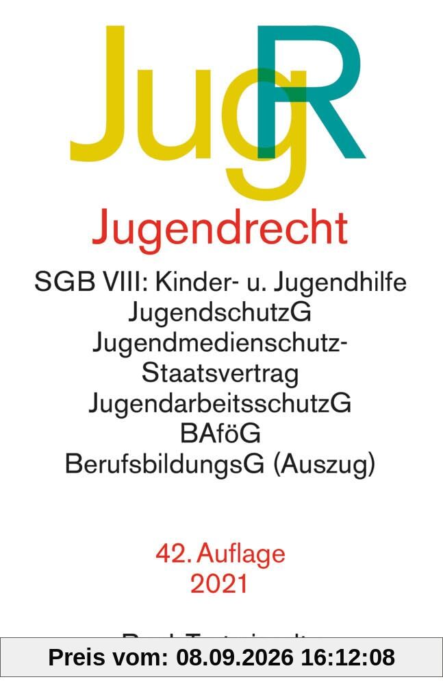 Jugendrecht: Rechtsstand: 1. Januar 2021 (Beck-Texte im dtv)
