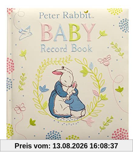 Peter Rabbit Baby Record Book