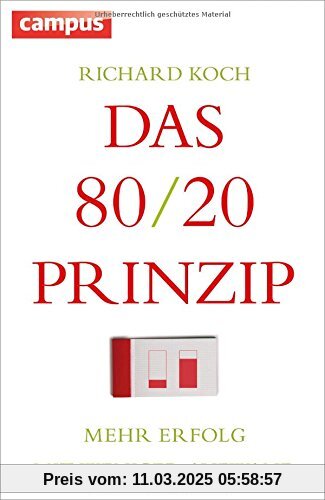 Das 80/20-Prinzip: Mehr Erfolg mit weniger Aufwand