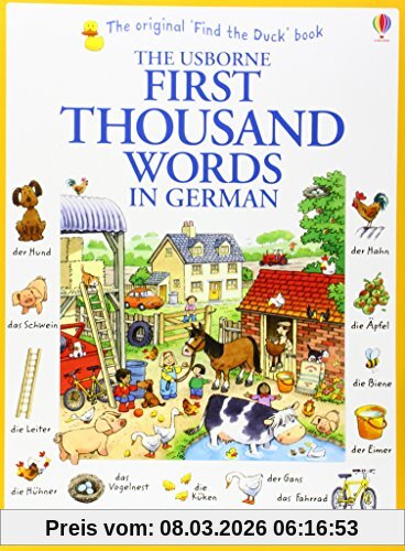 Heather Amery First Thousand Words In German