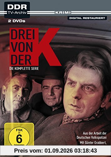 Drei von der K - Aus der Arbeit der Deutschen Volkspolizei (DDR TV-Archiv) [2 DVDs]