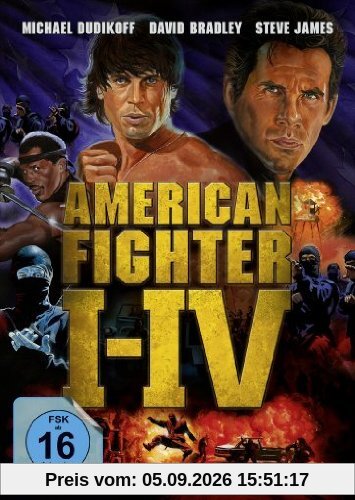 American Fighter I-IV [4 DVDs]