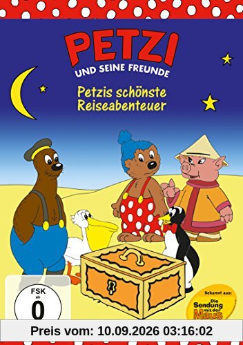 Petzi und seine Freunde: Petzis schönste Reiseabenteuer