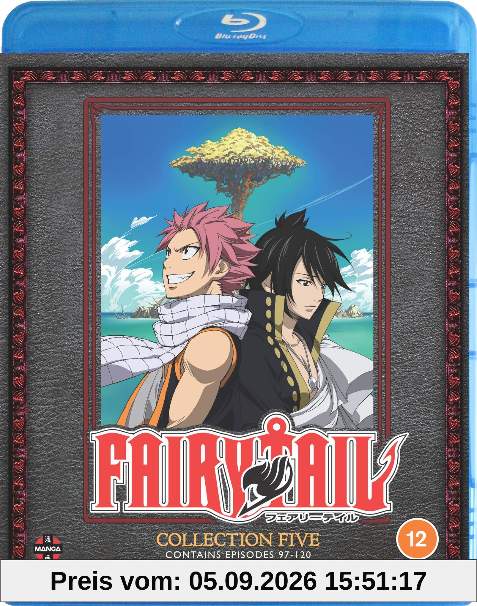 Fairy Tail Collection 5 (Episodes 97-120) - Blu-ray [NTSC]