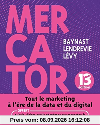 Mercator : tout le marketing à l'ère de la data et du digital