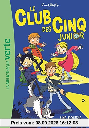 Le club des Cinq junior. Vol. 4. Une course infernale