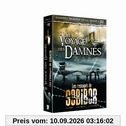 Coffret Mémoire de la Shoah : Les rescapés de Sobibor / Le voyage des damnés [FR Import]