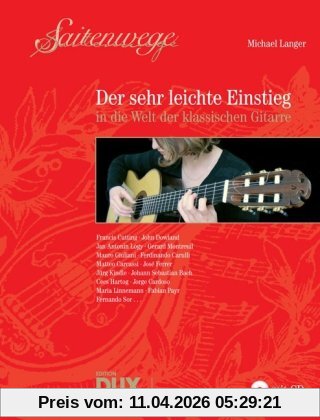 Saitenwege - der sehr leichte Einstieg in die Welt der klassischen Gitarre
