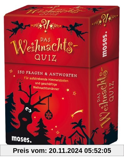 Das Weihnachts-Quiz: 150 Fragen und Antworten für aufstrebende Himmelsboten und geschäftige Weihnachtsmänner