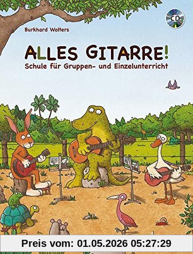 Alles Gitarre!: Schule für Gruppen- und Einzelunterricht. Gitarre. Schülerheft.