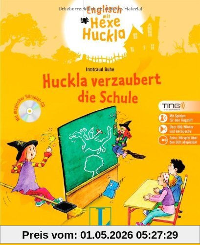 Huckla verzaubert die Schule - Buch (TING-Edition) mit Hörspiel-CD