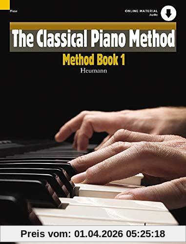 The Classical Piano Method: Method Book 1. Klavier. Ausgabe mit Online-Audiodatei.