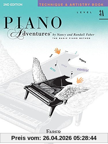 Piano Adventures Technique & Artistry Book: Level 3A: Noten, Lehrbuch für Klavier