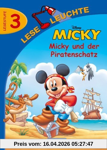 Leseleuchte Micky und der Piratenschatz. Lesestufe 3