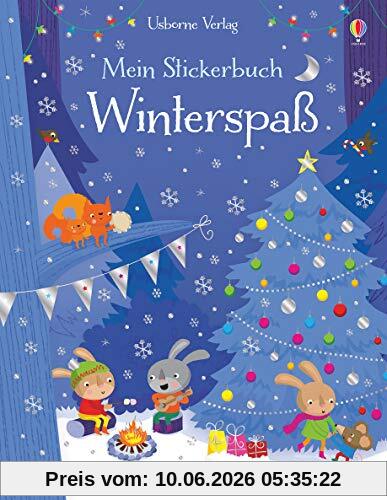 Mein Stickerbuch: Winterspaß