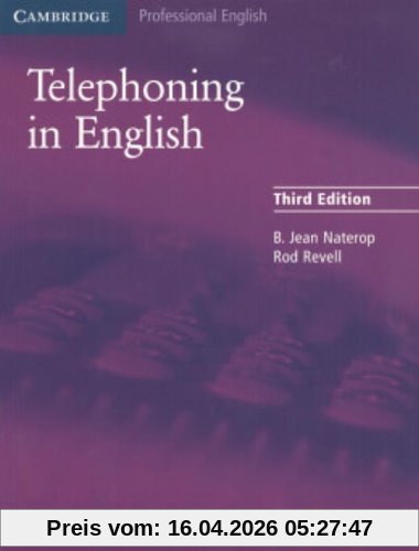 Telephoning in English (Cambridge Professional English)
