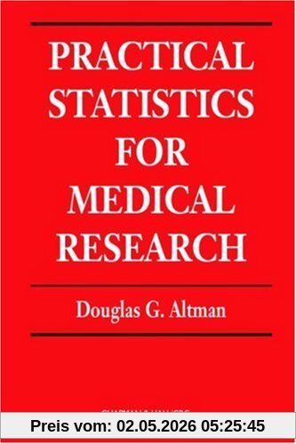 Practical Statistics for Medical Research (Chapman & Hall/CRC Texts in Statistical Science)