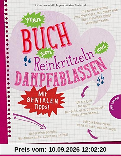 Mein Buch zum Reinkritzeln und Dampfablassen - mit genialen Tipps