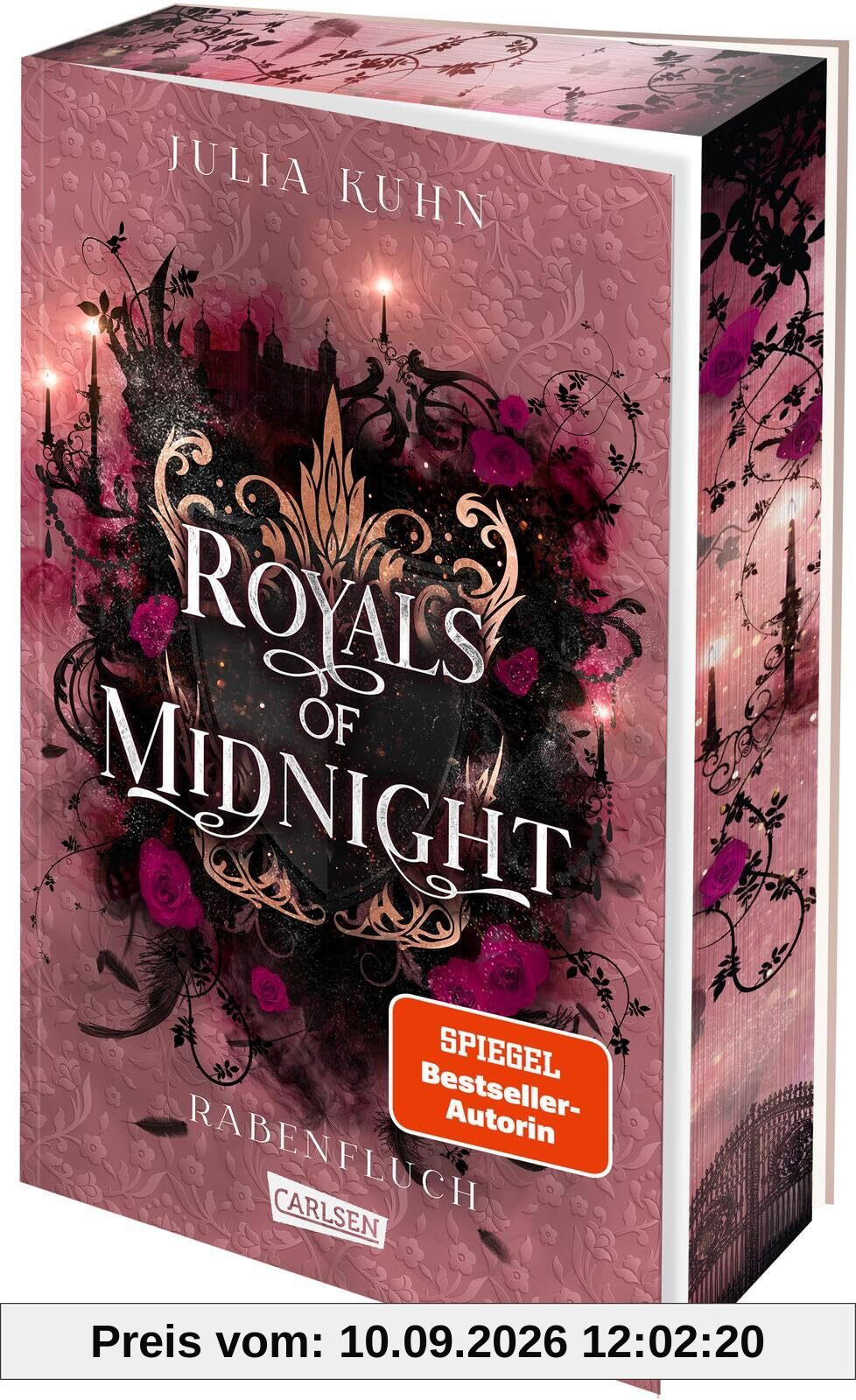 Royals of Midnight. Rabenfluch (Royal Shadows 2): Knisternde Royal Fantasy | Britische Prinzessin trifft auf Bodyguard | Schmuckausgabe mit Silberfolie und Farbschnitt in der ersten Auflage
