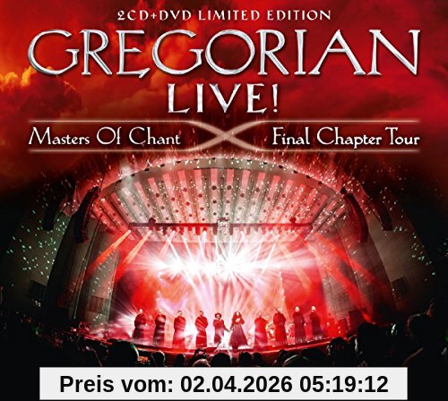unbekannt Gregorian - Live! Masters Of Chant - Final Chapter Tour (Limited Edition) [2CD+Dvd]