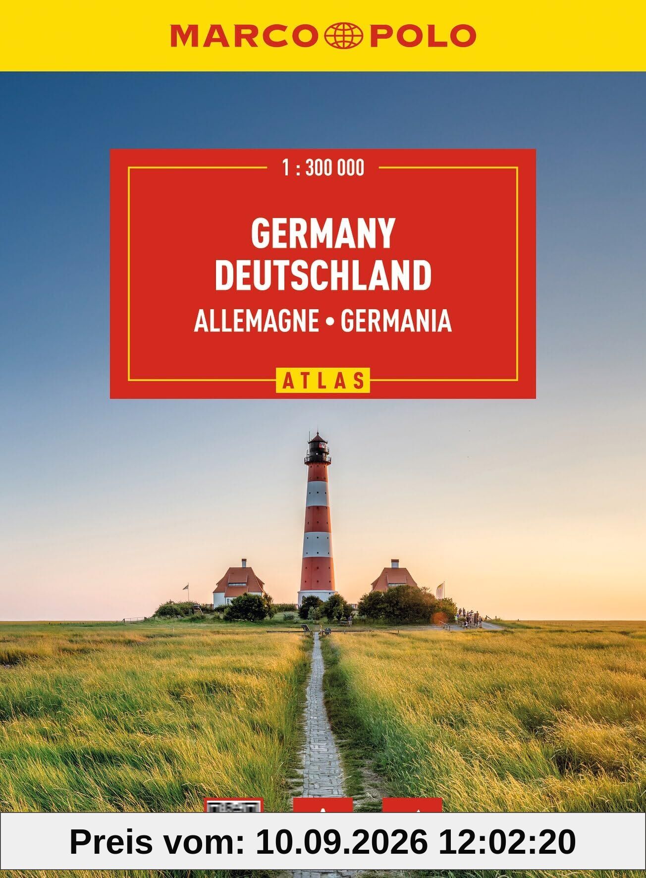 ADAC Reiseatlas 2027/2028 Deutschland 1:200.000, Europa 1:4,5 Mio.