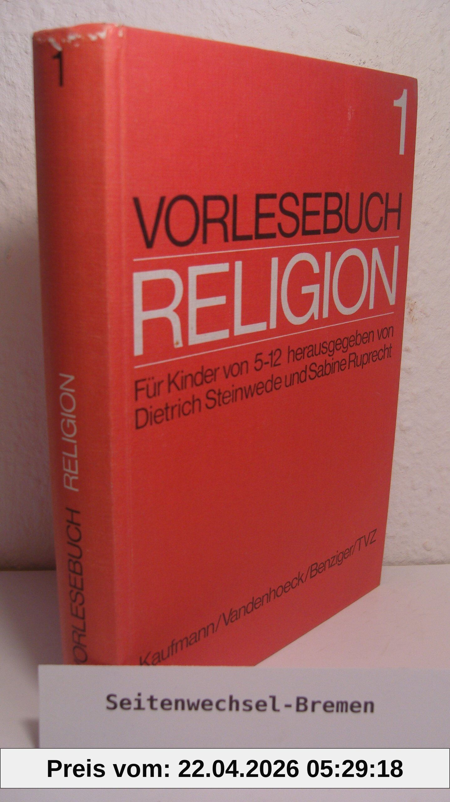 Vorlesebuch Religion, Bd.1
