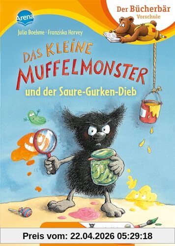 Das kleine Muffelmonster und der Saure-Gurken-Dieb: Erstlesebuch für die Vorschule ab 5 Jahren. Ein neues Abenteuer mit dem beliebten Muffelmonster. ... Vorschule. Bilder ersetzen Hauptwörter)