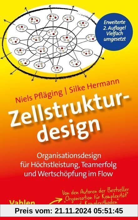 Zellstrukturdesign: Organisationsdesign für Teamerfolg, Höchstleistung und Wertschöpfung im Flow