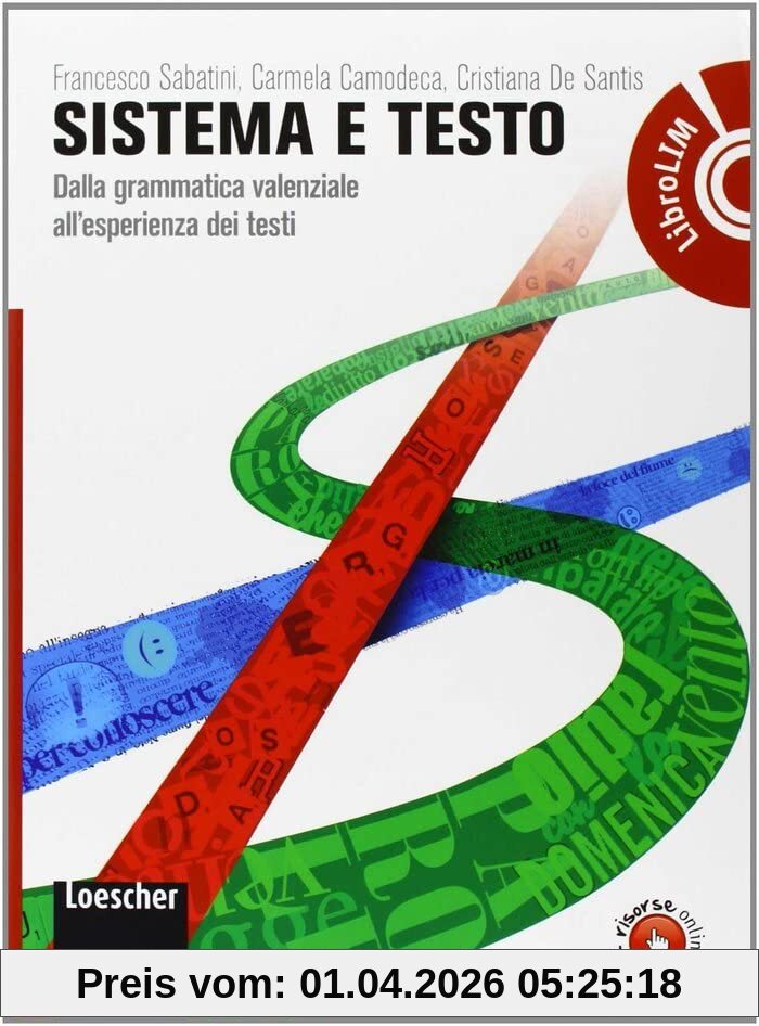SISTEMA E TESTO ESERCIZI ESPANSIONE ONLINE CD ROM