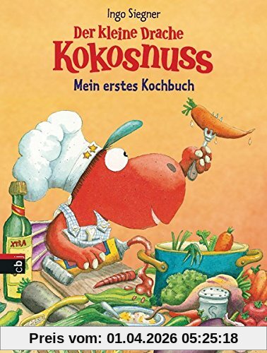 Der kleine Drache Kokosnuss - Mein erstes Kochbuch: Set mit Kinderschürze
