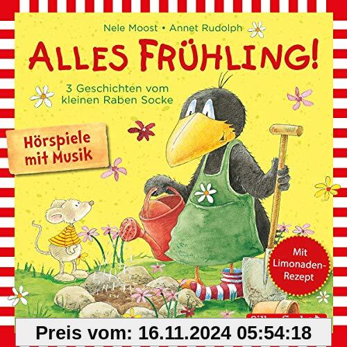 Alles Frühling!: Alles Freunde!, Alles wächst!, Alles gefärbt!: Drei Geschichten vom kleinen Raben Socke: 1 CD (Kleiner 