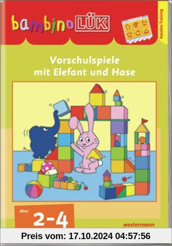 bambinoLÜK-System / bambinoLÜK: Erstes Lernen mit Elefant und Hase: 2 - 4 Jahre