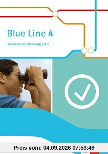 Blue Line / Ausgabe 2014: Blue Line / Klassenarbeitstraining aktiv mit Multimedia-CD 8. Schuljahr: Ausgabe 2014