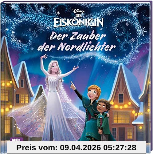 Disney Eiskönigin: Der Zauber der Nordlichter: Bilderbuch mit Glitzer