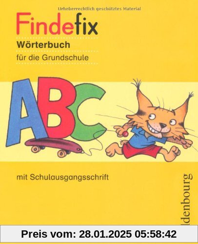 Findefix SAS Neu: Wörterbuch für die Grundschule 2. - 4. Schuljahr