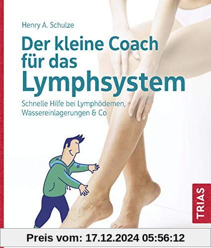 Der kleine Coach für das Lymphsystem: Schnelle Hilfe bei Lymphödemen, Wassereinlagerungen & Co.